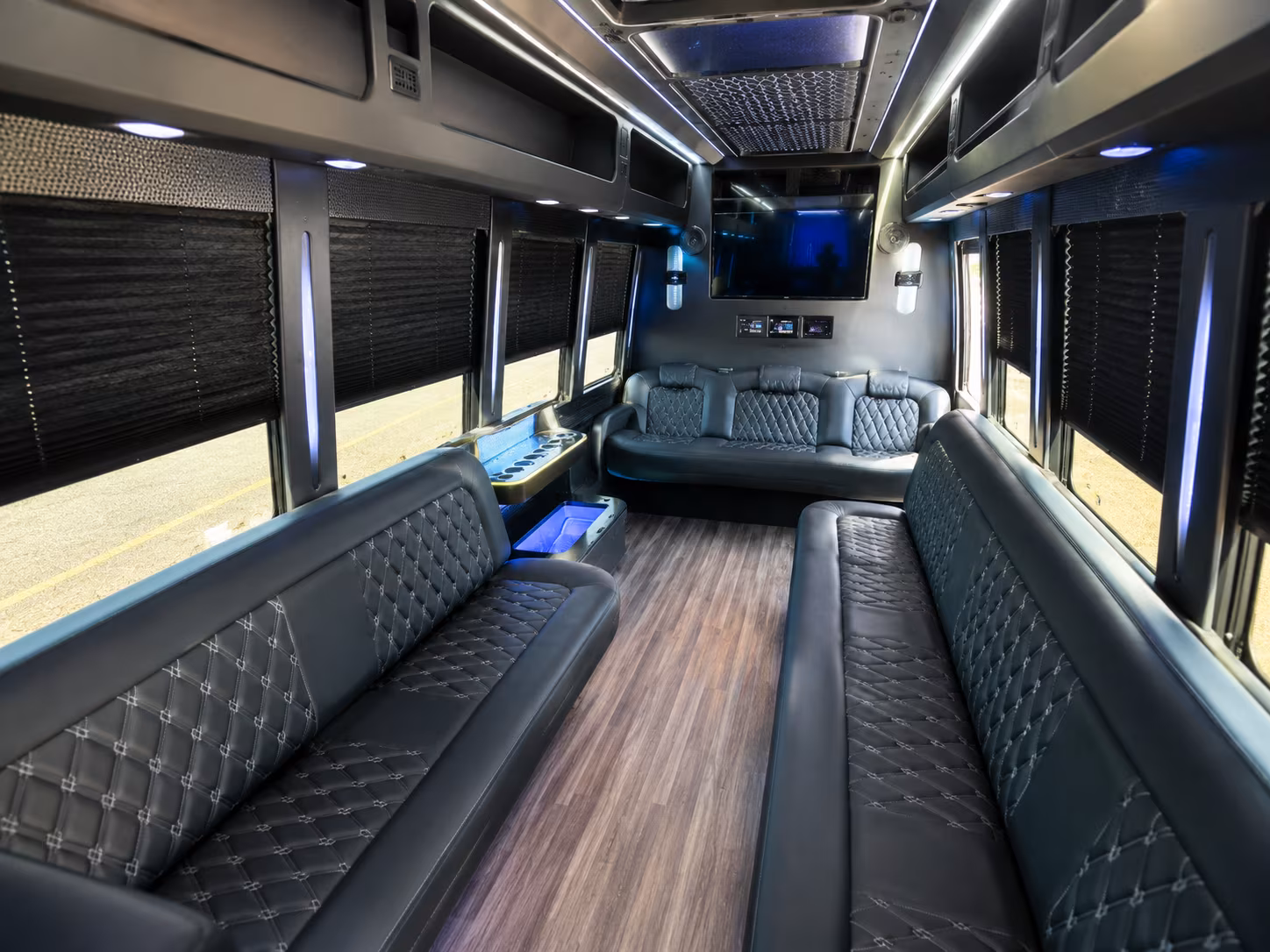 Overland Park Concert & Music Festival Transportation party bus exterior