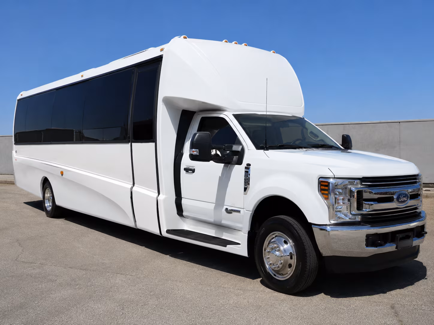 Overland Park School Event Transportation party bus interior