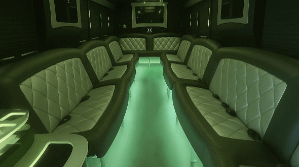 overland park 28 passenger party bus rental